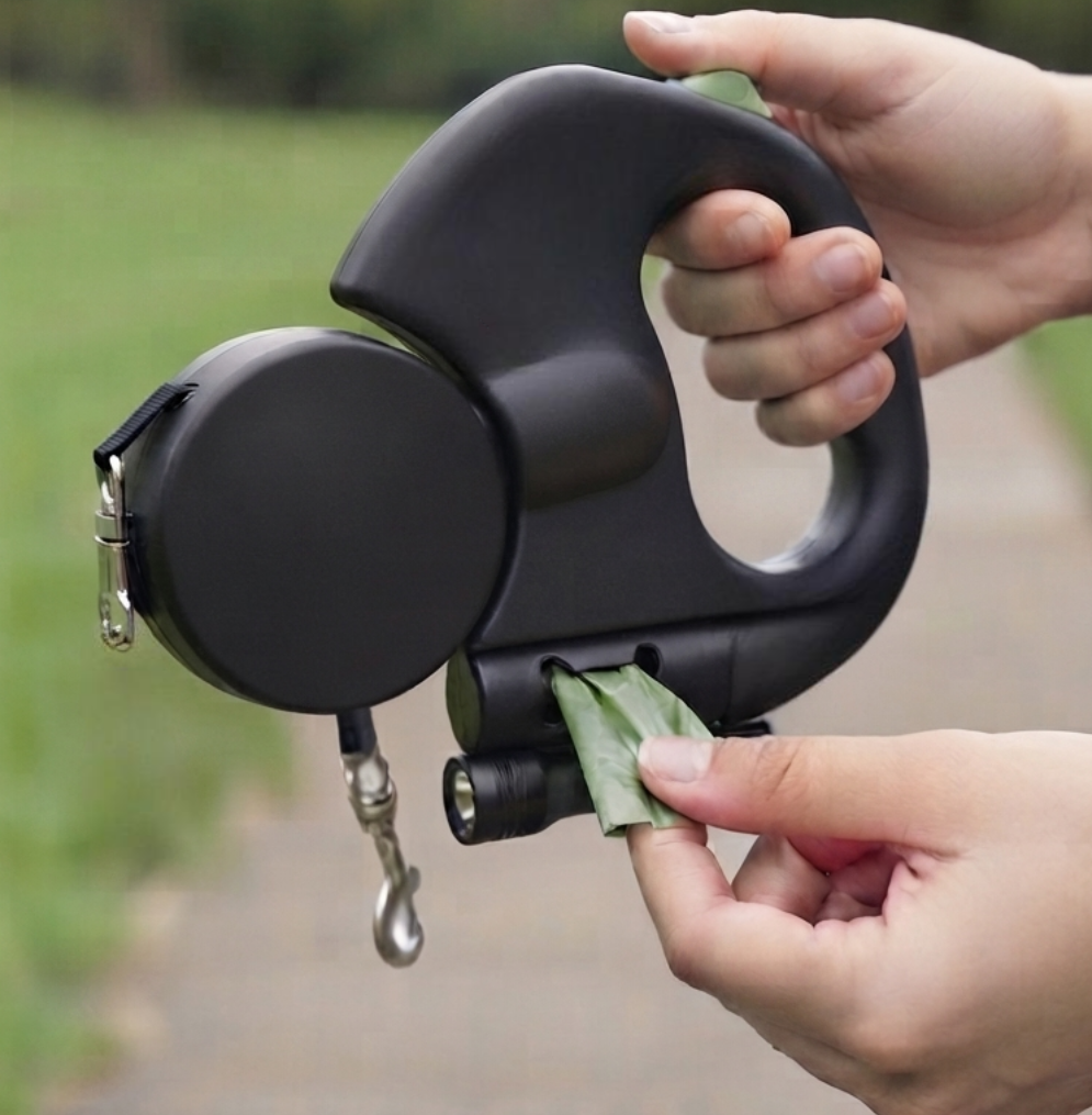 OmniLeash™: Il Guinzaglio 4-in-1 che Rende le Passeggiate Semplici e Sicure