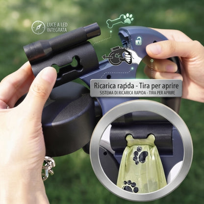 OmniLeash™: Il Guinzaglio 4-in-1 che Rende le Passeggiate Semplici e Sicure