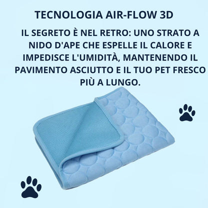 Nuvola Breeze™: Il Tappetino Rinfrescante che regala Relax al tuo Pet