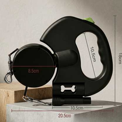 OmniLeash™: Il Guinzaglio 4-in-1 che Rende le Passeggiate Semplici e Sicure