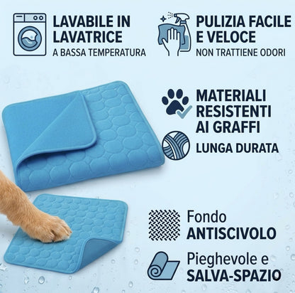 Nuvola Breeze™: Il Tappetino Rinfrescante che regala Relax al tuo Pet